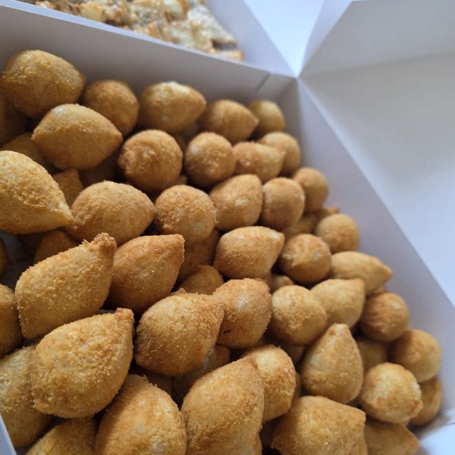 Bolinhas e coxinhas